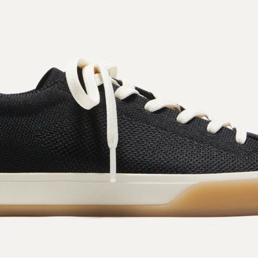 Rothy's Women Black and Cream Sneakers - Picture 5 of 5